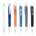 Adequado para escritórios escolares, acabamento macio emborrachado, promoção de presentes de alta qualidade caneta caneta caneta